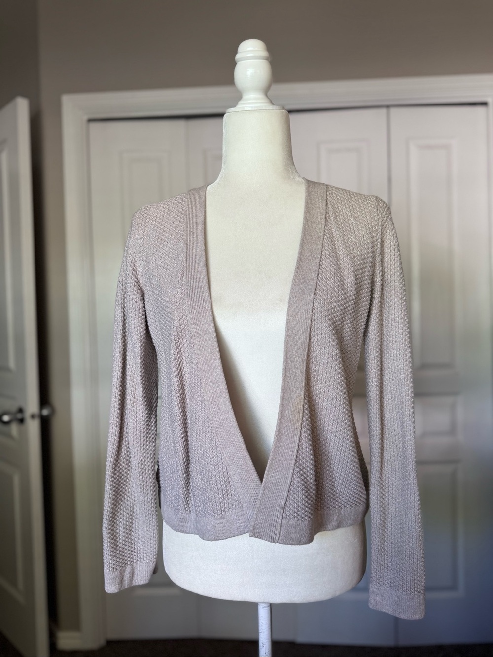 Banana Republic Open-Front Knit Textures Cardigan size Medium